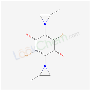 38843-37-7,2,5-dibromo-3,6-bis(2-methylaziridin-1-yl)cyclohexa-2,5-diene-1,4-dione,