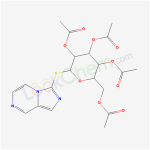 56488-22-3,imidazo[1,5-a]pyrazin-3-yl 2,3,4,6-tetra-O-acetyl-1-thiohexopyranoside,