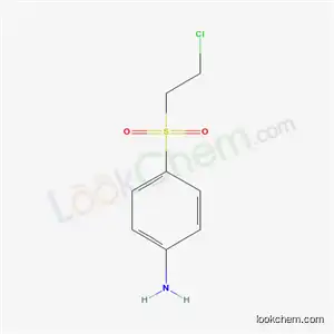 Molecular Structure of 20171-19-1 (p-Aminophenyl-β-chloroethyl sulfone)