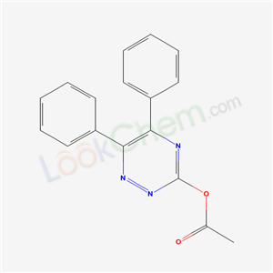 37898-46-7,5,6-diphenyl-1,2,4-triazin-3-yl acetate,