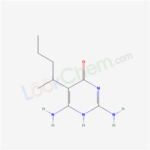3344-03-4,2,6-diamino-5-(pentan-2-yl)pyrimidin-4(1H)-one,
