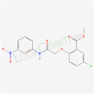 20745-74-8,methyl 5-chloro-2-{2-[(3-nitrophenyl)amino]-2-oxoethoxy}benzoate,