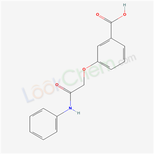 18704-94-4,3-[2-oxo-2-(phenylamino)ethoxy]benzoic acid,