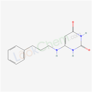 21321-20-0,6-[(3-phenylpropyl)amino]pyrimidine-2,4(1H,3H)-dione,