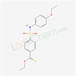 56768-74-2,O-ethyl 4-[(4-ethoxyphenyl)sulfamoyl]benzenecarbothioate,