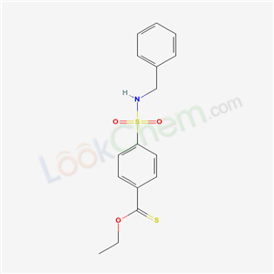 56768-75-3,O-ethyl 4-(benzylsulfamoyl)benzenecarbothioate,