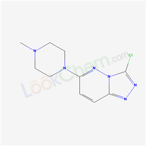 52494-60-7,3-chloro-6-(4-methylpiperazin-1-yl)[1,2,4]triazolo[4,3-b]pyridazine,