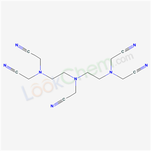 2-[2-[2-(bis(cyanomethyl)amino)ethyl-(cyanomethyl)amino]ethyl-(cyanomethyl)amino]acetonitrile cas  27825-74-7
