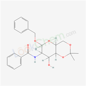 50448-00-5,benzyl 2-(benzoylamino)-2-deoxy-4,6-O-(1-methylethylidene)hexopyranoside,