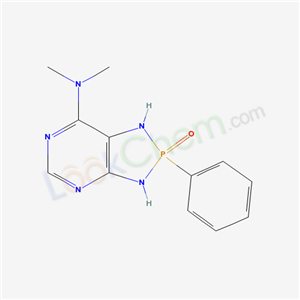 7178-16-7,N,N-dimethyl-2-phenyl-2,3-dihydro-1H-[1,3,2]diazaphospholo[4,5-d]pyrimidin-7-amine 2-oxide,