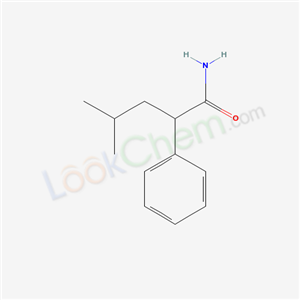 51112-59-5,4-methyl-2-phenylpentanamide,