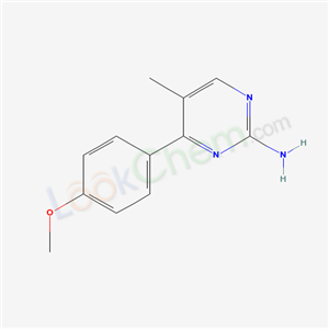 61541-78-4,4-(4-METHOXYPHENYL)-5-METHYLPYRIMIDIN-2-AMINE,