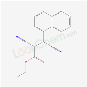 62875-53-0,ethyl 2,3-dicyano-3-(naphthalen-1-yl)propanoate,