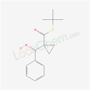 58058-58-5,S-tert-butyl 1-[hydroxy(phenyl)methyl]cyclopropanecarbothioate,