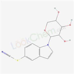 67189-82-6,1-pentopyranosyl-5-thiocyanato-1H-indole,