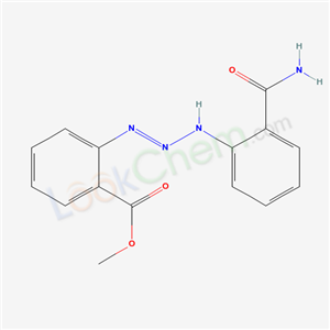 53017-94-0,methyl 2-[(1E)-3-(2-carbamoylphenyl)triaz-1-en-1-yl]benzoate,