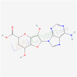 60825-13-0,9-(3,7-anhydro-6-deoxyoctofuranuronosyl)-9H-purin-6-amine,