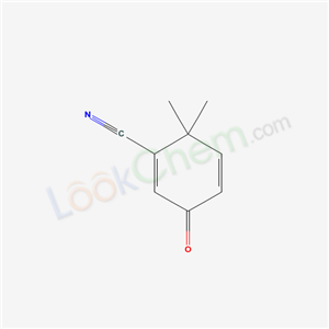 54303-59-2,6,6-dimethyl-3-oxocyclohexa-1,4-diene-1-carbonitrile,