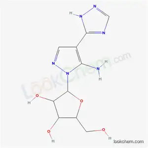1-pentofuranosyl-4-(1H-1,2,4-triazol-5-yl)-1H-pyrazol-5-amine