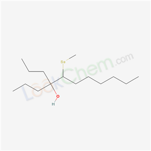 62060-04-2,5-(methylselanyl)-4-propylundecan-4-ol,