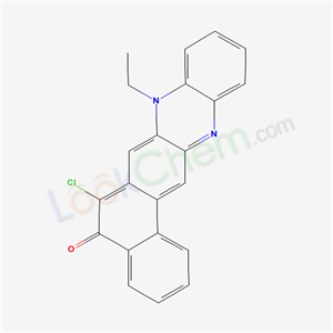 52736-85-3,6-Chloro-8-ethylnaphtho[1,2-b]phenazin-5(8H)-one,