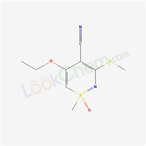 65322-16-9,5-ethoxy-1-methyl-3-(methylsulfanyl)-1lambda~4~,2-thiazine-4-carbonitrile 1-oxide,