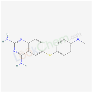 51124-02-8,6-{[4-(dimethylamino)phenyl]sulfanyl}quinazoline-2,4-diamine,