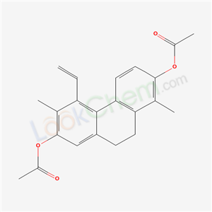 62023-91-0,5-ethenyl-1,6-dimethyl-9,10-dihydrophenanthrene-2,7-diyl diacetate,