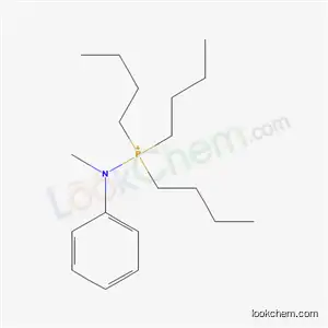 Molecular Structure of 67660-23-5 (TRIBUTYL-N-METHYL-N-PHENYLPHOSPHORANAMINE IODIDE)