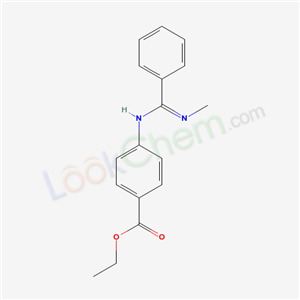 69371-66-0,ethyl 4-{[(E)-(methylimino)(phenyl)methyl]amino}benzoate,