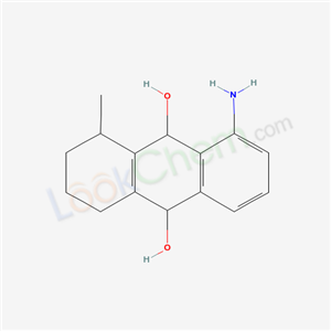 68450-02-2,8-amino-1-methyl-1,2,3,4,9,10-hexahydroanthracene-9,10-diol,