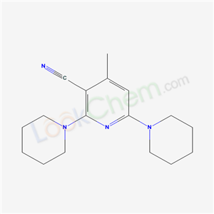 51560-96-4,4-methyl-2,6-di(piperidin-1-yl)pyridine-3-carbonitrile,