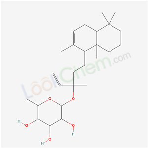2-[5-(2,5,5,8a-tetramethyl-1,4,4a,6,7,8-hexahydronaphthalen-1-yl)-3-methyl-pent-1-en-3-yl]oxy-6-methyl-oxane-3,4,5-triol cas  77481-64-2