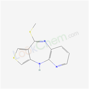 66077-84-7,6-(methylsulfanyl)-10H-pyrido[3,2-b]thieno[3,4-e][1,4]diazepine,