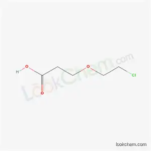 Molecular Structure of 56638-07-4 (3-(2-chloroethoxy)propanoic acid)