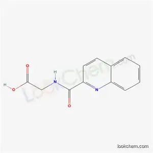 Molecular Structure of 613-58-1 (N-(quinolin-2-ylcarbonyl)glycine)