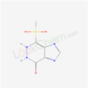 2-methylsulfonyl-3,4,7,9-tetrazabicyclo[4.3.0]nona-1,6,8-trien-5-one cas  4328-29-4