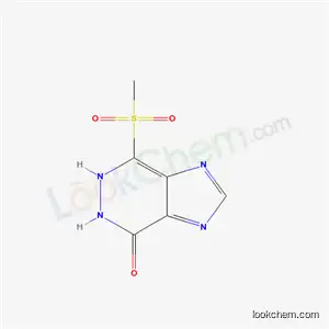 Molecular Structure of 4328-29-4 (7-(methylsulfonyl)-5,6-dihydro-4H-imidazo[4,5-d]pyridazin-4-one)