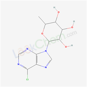 53372-63-7,6-chloro-9-(6-deoxyhexopyranosyl)-9H-purine,