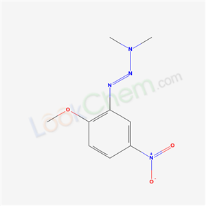 N-(2-methoxy-5-nitro-phenyl)diazenyl-N-methyl-methanamine cas  52388-76-8