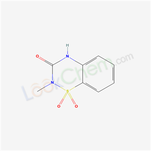 13514-00-6,2-methyl-2H-1,2,4-benzothiadiazin-3(4H)-one 1,1-dioxide,