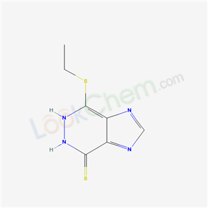 5465-01-0,7-(ethylsulfanyl)-5,6-dihydro-4H-imidazo[4,5-d]pyridazine-4-thione,