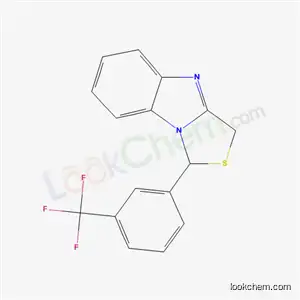Molecular Structure of 136995-01-2 (1H,3H-Thiazolo[3,4-a]benzimidazole, 1-[3-(trifluoromethyl)phenyl]-)