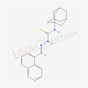 32403-27-3,naphthalene-1-carbaldehyde N-tricyclo[3.3.1.1~3,7~]dec-1-ylthiosemicarbazone,