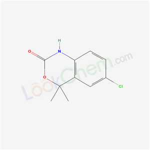 21441-00-9,6-Chloro-1,4-dihydro-4,4-dimethyl-2H-3,1-benzoxazin-2-one,6-Chloro-1,2-dihydro-4,4-dimethyl-4H-3,1-benzoxazin-2-one;4H-3,1-BENZOXAZIN-2-ONE,1,2-DIHYDRO-6-CHLORO-4,4-DIMETHYL;6-chloro-4,4-dimethyl-1,4-dihydro-2H-3,1-benzoxazin-2-one;