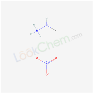 29674-96-2,METHYLHYDRAZINE NITRATE,HYDRAZINE,METHYL-,MONONITRATE;Monomethylhydrazine nitrate;methylaminoazanium nitrate;Methylhydrazinium nitrate;