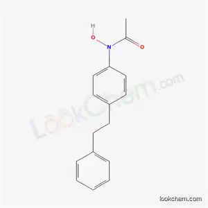 Molecular Structure of 33384-03-1 (N-hydroxy-N-[4-(2-phenylethyl)phenyl]acetamide)