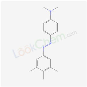 34522-40-2,N,N-Dimethyl-4-[(3,4,5-trimethylphenyl)azo]benzenamine,N,N-3',4',5'-Pentamethylaminoazobenzene;3',4',5'-Trimethyl-4-dimethylamino-azobenzol;