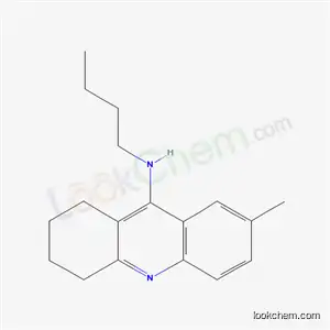 Molecular Structure of 34811-14-8 (N-butyl-7-methyl-1,2,3,4-tetrahydroacridin-9-amine)