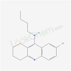 34811-18-2,7-bromo-N-butyl-1,2,3,4-tetrahydroacridin-9-amine,